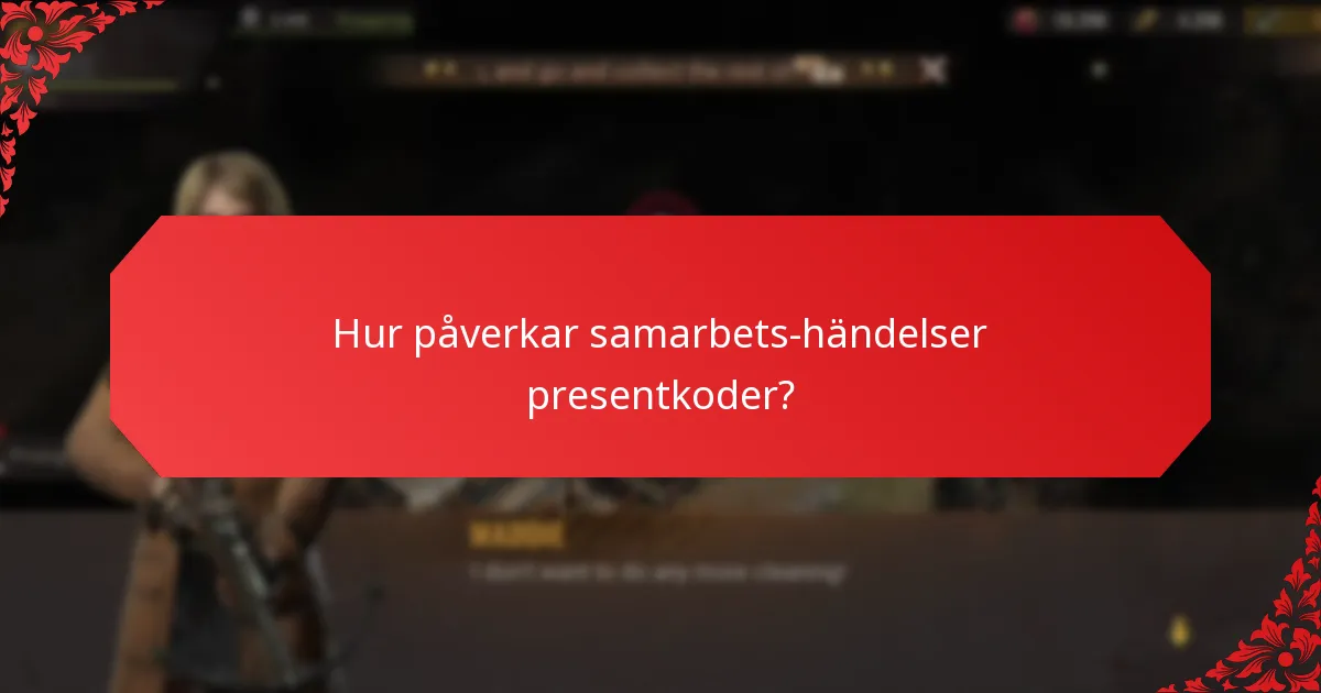 Vilka unika utmaningar möter spelare med event-specifika presentkoder?