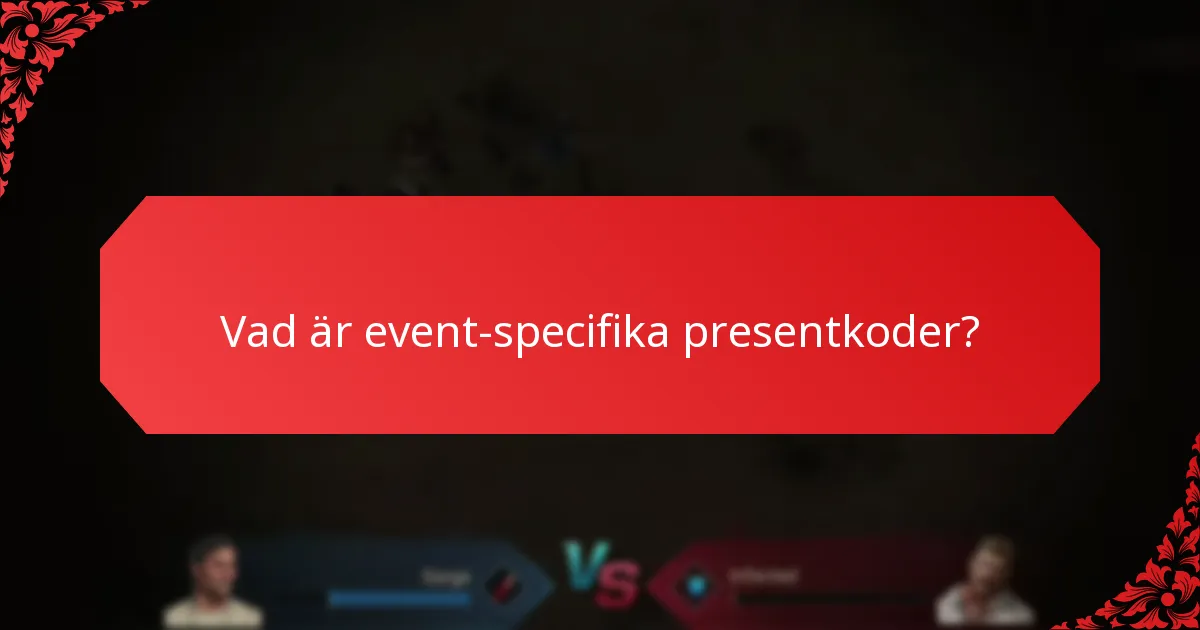 Hur påverkar samarbets-händelser presentkoder?