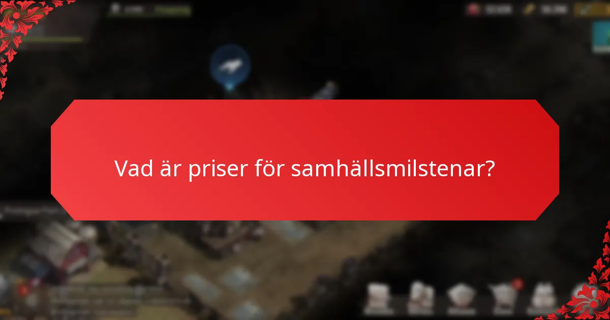 Hur kan man engagera sig i initiativ för samhällsmilstenpriser?