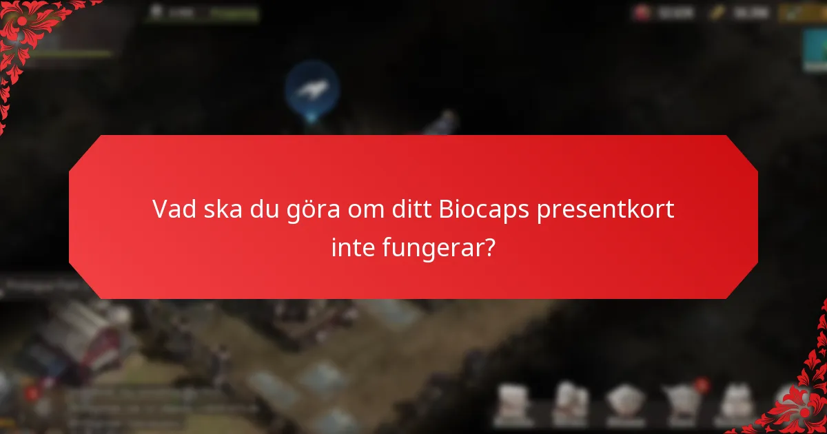 Hur maximerar man värdet av Biocaps presentkort?